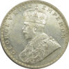 1918 One Rupee King George V Calcutta Mint AUNC GK 1037 rev