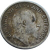 1906 1/4 Rupee King Edward VII Calcutta Mint