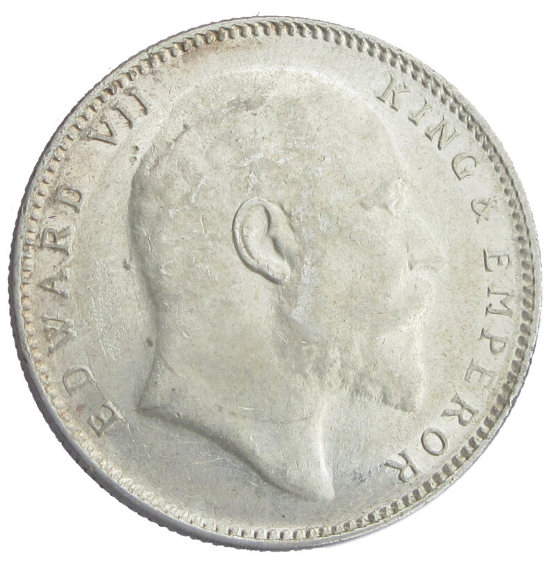 1906 One Rupee King Edward VII Bombay Mint - Image 2