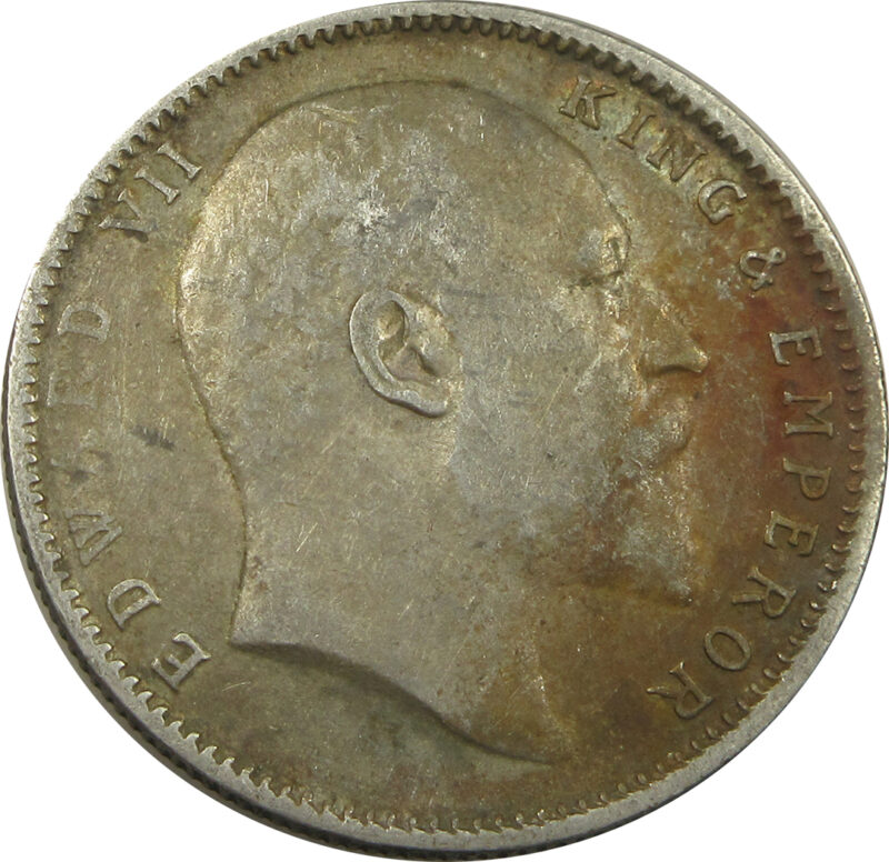 1903 1 Rupee King Edward VII Calcutta Mint GK 924