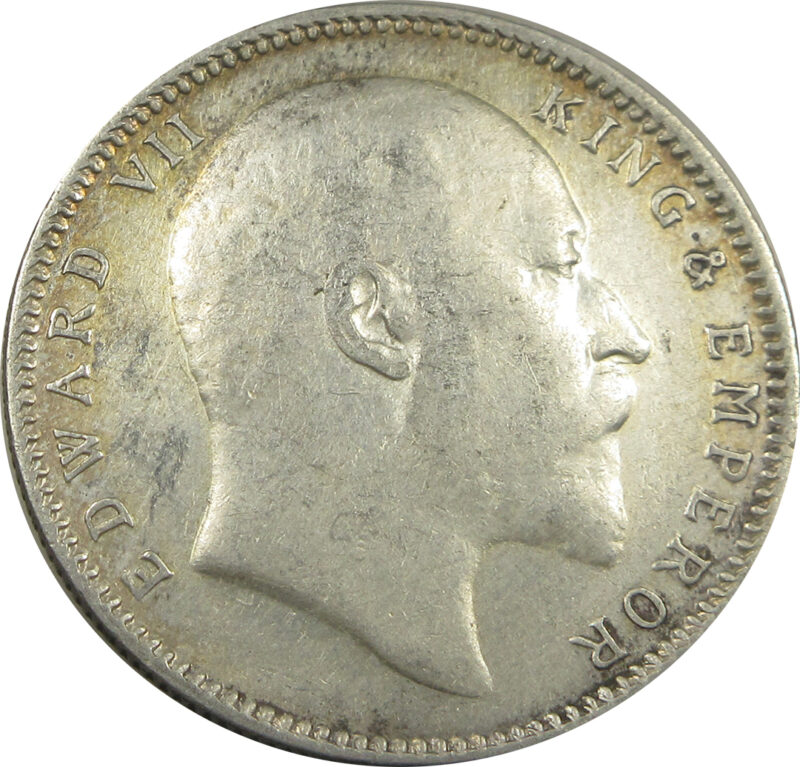 1905 One Rupee King Edward VII Bombay Mint Scarce | GK 936