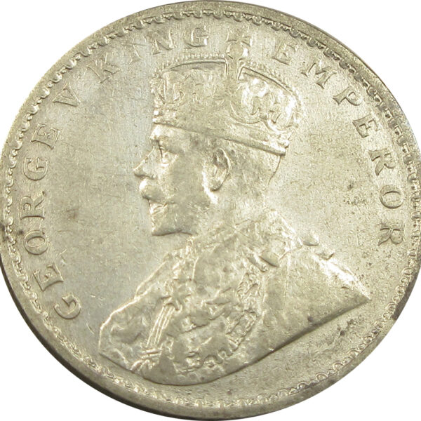 1913 One Rupee King George V Calcutta Mint | GK 1027