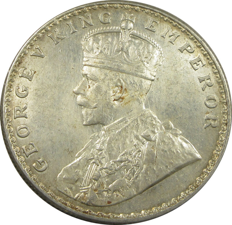 1919 One Rupee King George V Bombay Mint UNC