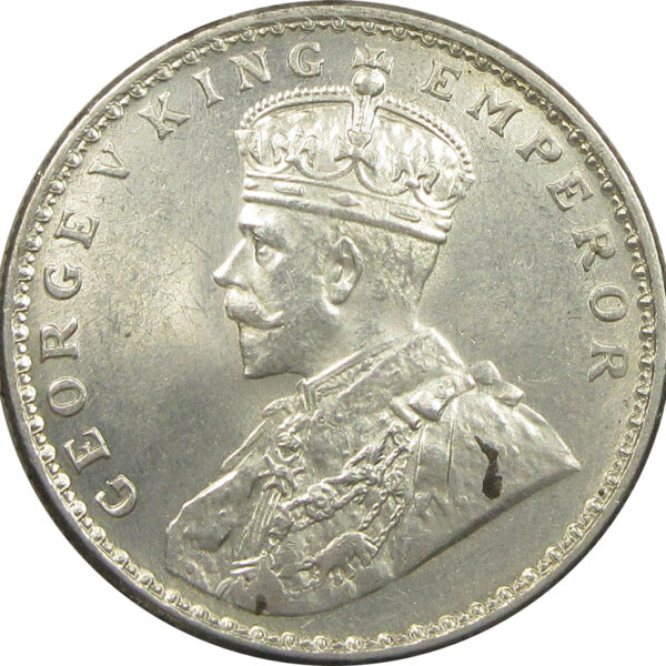 1920 One Rupee King George V Calcutta Mint AUNC Grade | GK 1041