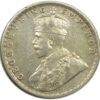 1919 Half Rupee King George V Bombay Mint GK 1057