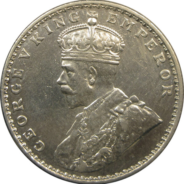 1922 One Rupee King George V Bombay Mint - Scarce Date