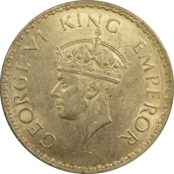 1940 One Rupee King George VI Bombay Mint | UNC